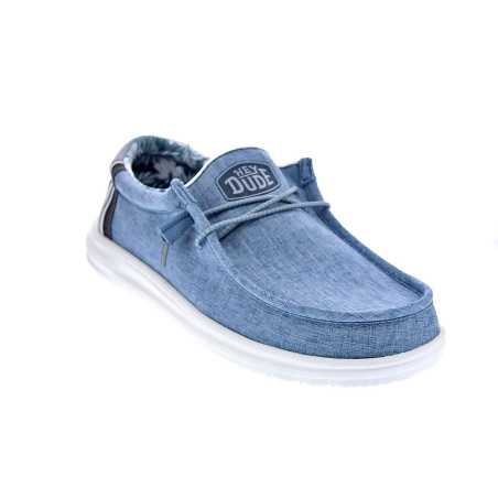 Mocasines Hey Dude zapatos Hombre modelo Wally H2O Azul 