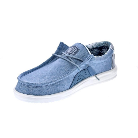 Mocasines Hey Dude zapatos Hombre modelo Wally H2O Azul 