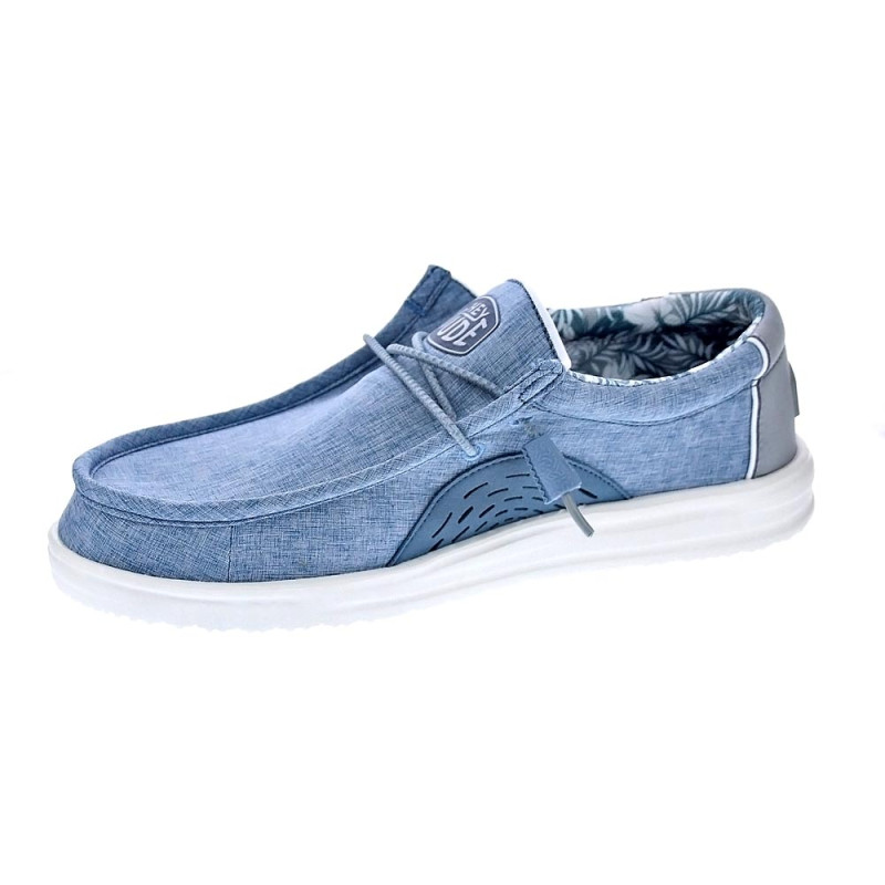 Mocasines Hey Dude zapatos Hombre modelo Wally H2O Azul 