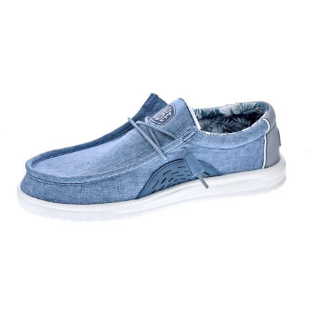 Mocasines Hey Dude zapatos Hombre modelo Wally H2O Azul 