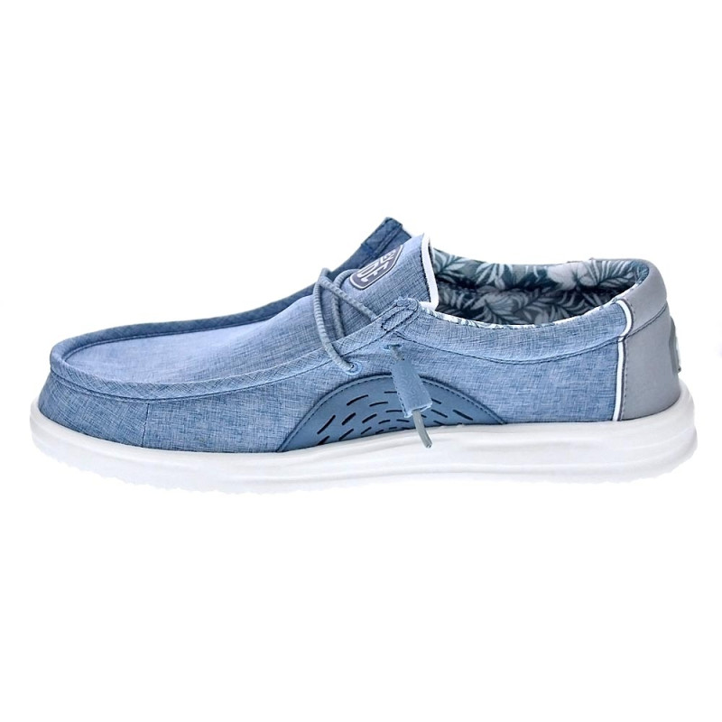 Mocasines Hey Dude zapatos Hombre modelo Wally H2O Azul 