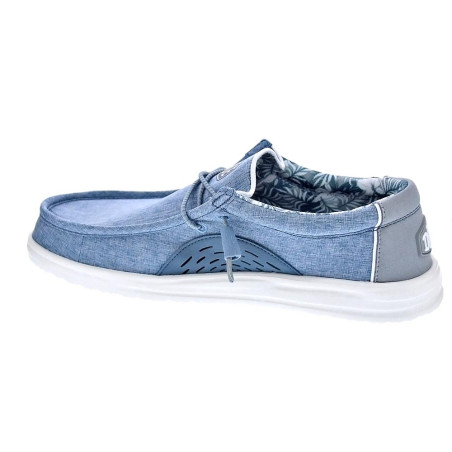 Mocasines Hey Dude zapatos Hombre modelo Wally H2O Azul 