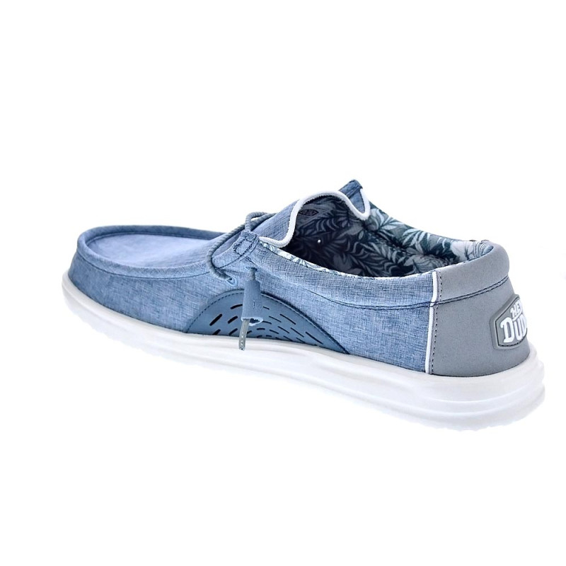 Mocasines Hey Dude zapatos Hombre modelo Wally H2O Azul 