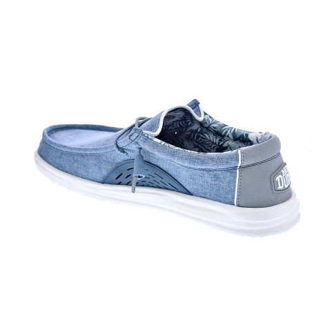Mocasines Hey Dude zapatos Hombre modelo Wally H2O Azul 