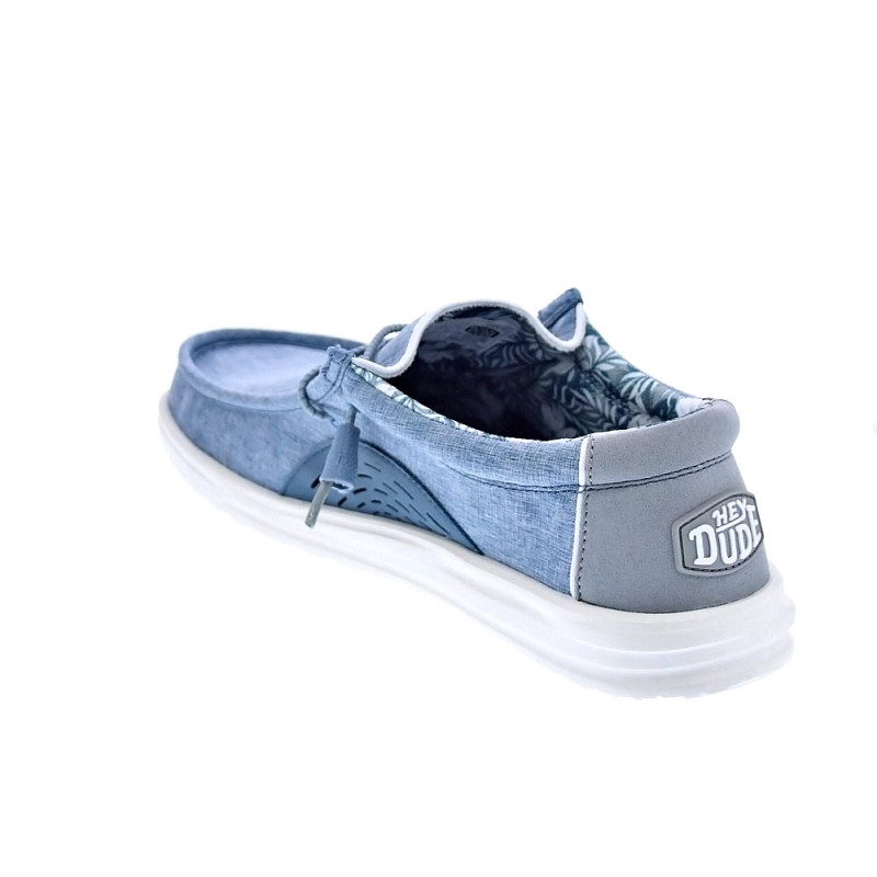 Mocasines Hey Dude zapatos Hombre modelo Wally H2O Azul 
