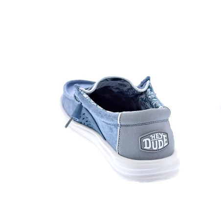 Mocasines Hey Dude zapatos Hombre modelo Wally H2O Azul 