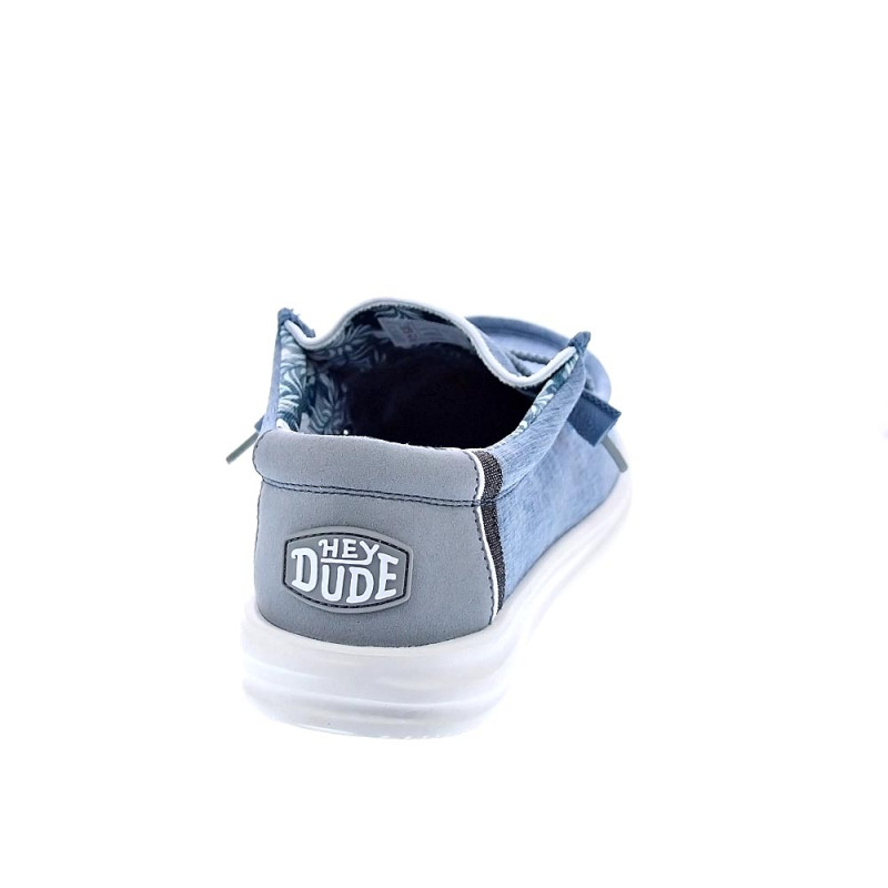 Mocasines Hey Dude zapatos Hombre modelo Wally H2O Azul 