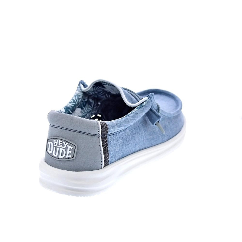 Mocasines Hey Dude zapatos Hombre modelo Wally H2O Azul 