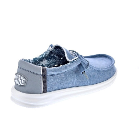 Mocasines Hey Dude zapatos Hombre modelo Wally H2O Azul 