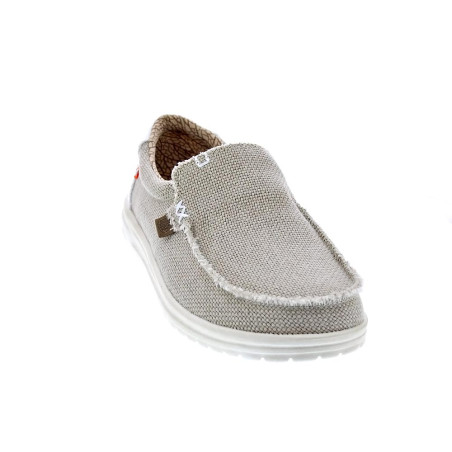 Mocasines Hey Dude zapatos Hombre modelo Mikka Braided Beige 