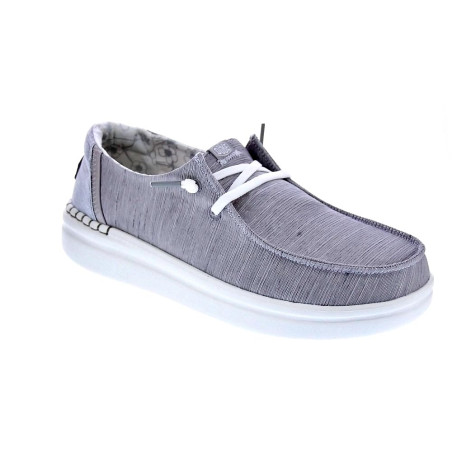 Mocasines Hey Dude zapatos Mujer modelo Wendy Rise Beige 