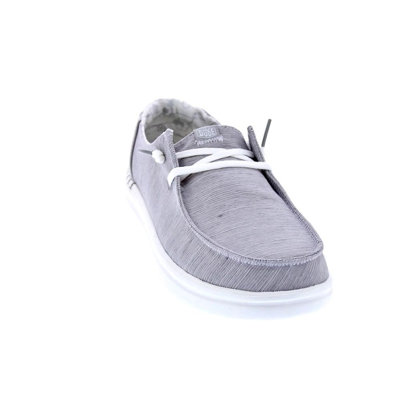 Mocasines Hey Dude zapatos Mujer modelo Wendy Rise Beige 