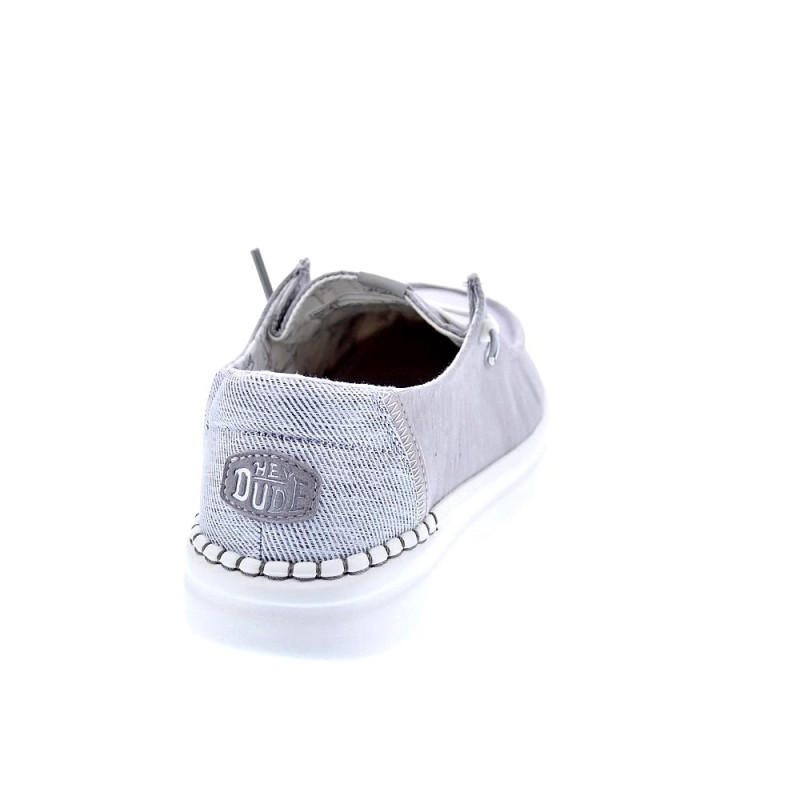 Mocasines Hey Dude zapatos Mujer modelo Wendy Rise Beige 