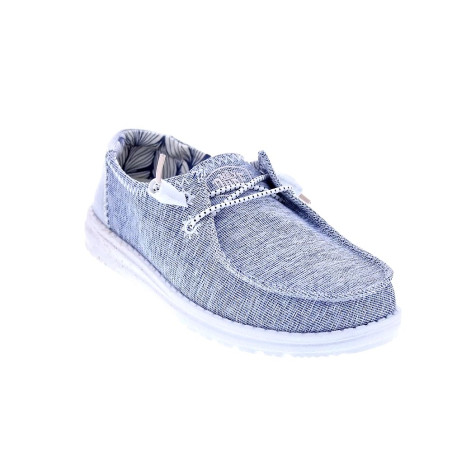Mocasines Hey Dude zapatos Mujer modelo Wendy Star Azul 