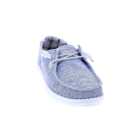 Mocasines Hey Dude zapatos Mujer modelo Wendy Star Azul 
