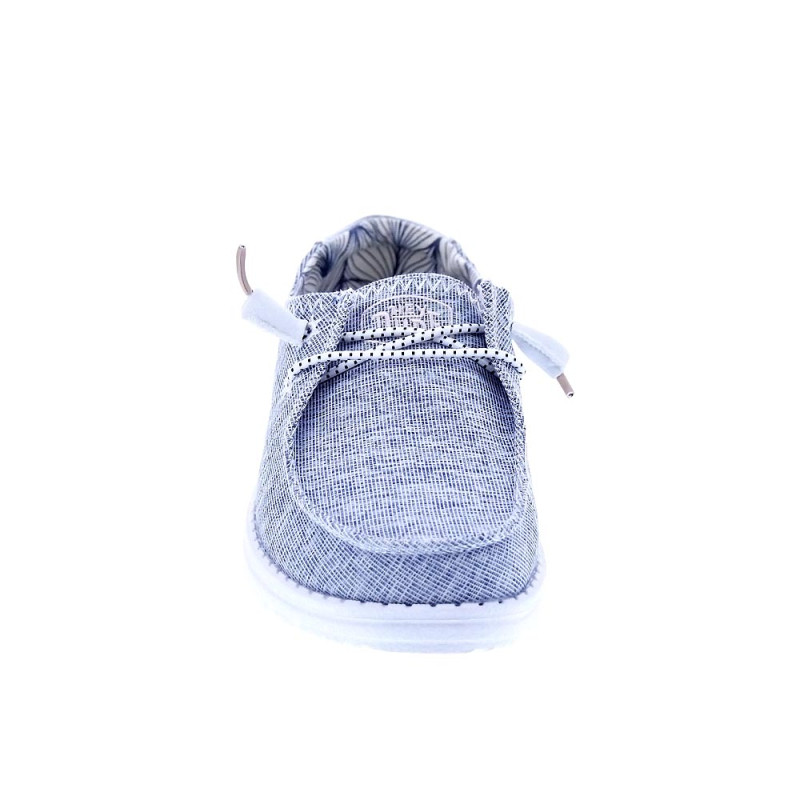 Mocasines Hey Dude zapatos Mujer modelo Wendy Star Azul 