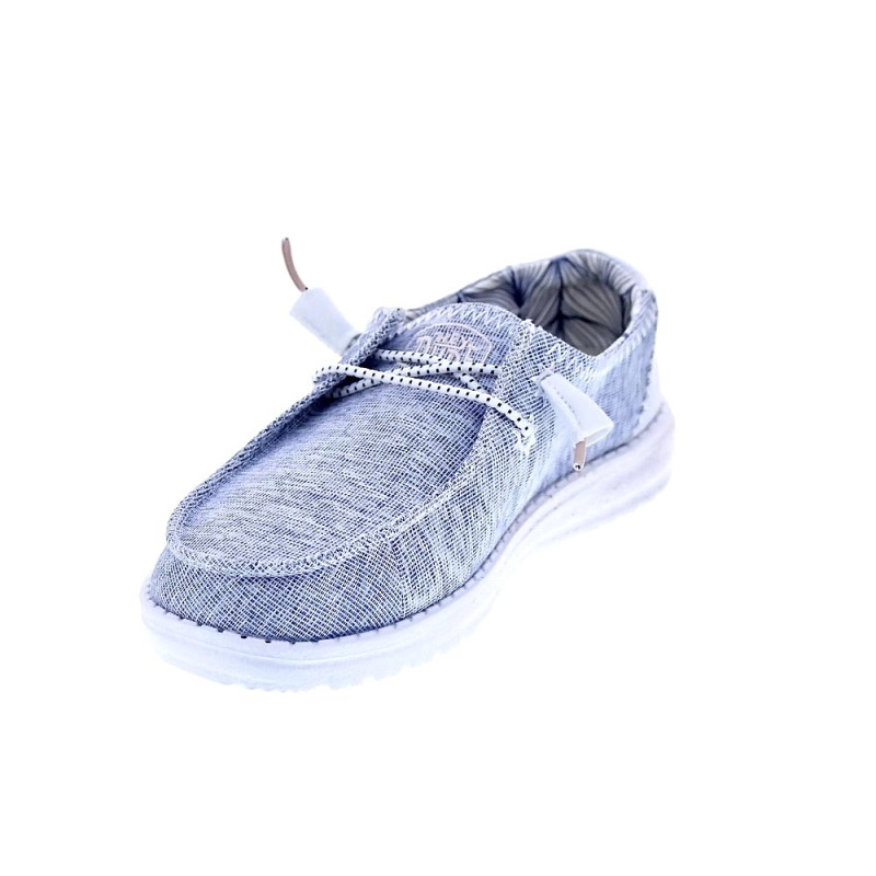 Mocasines Hey Dude zapatos Mujer modelo Wendy Star Azul 