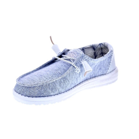 Mocasines Hey Dude zapatos Mujer modelo Wendy Star Azul 