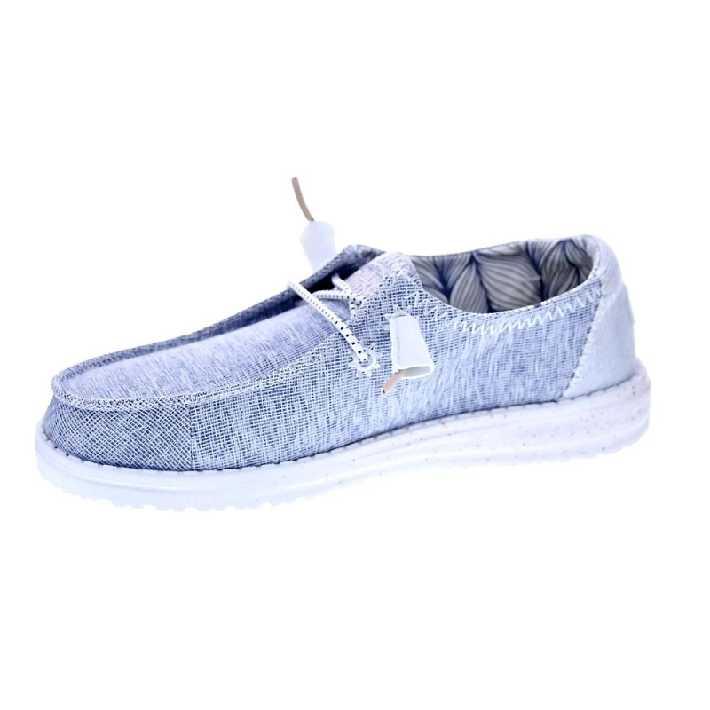 Mocasines Hey Dude zapatos Mujer modelo Wendy Star Azul 
