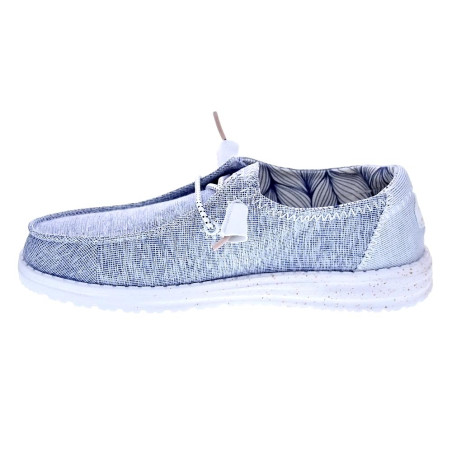 Mocasines Hey Dude zapatos Mujer modelo Wendy Star Azul 