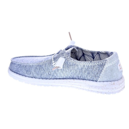 Mocasines Hey Dude zapatos Mujer modelo Wendy Star Azul 