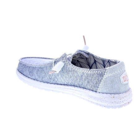 Mocasines Hey Dude zapatos Mujer modelo Wendy Star Azul 