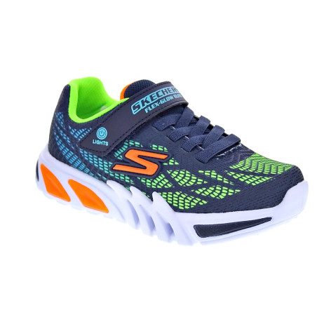 Zapatillas Skechers zapatos Niño modelo Flex Glow Azul 