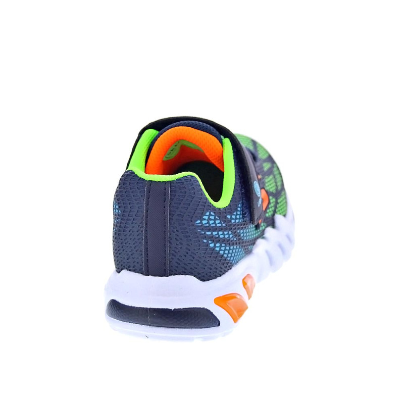 Zapatillas Skechers zapatos Niño modelo Flex Glow Azul 