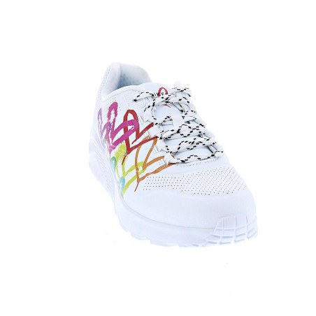 Zapatillas Skechers zapatos Niña modelo Uno Lite Blanco 