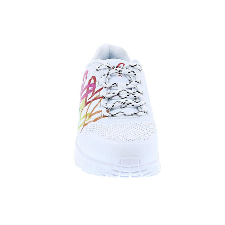 Zapatillas Skechers zapatos Niña modelo Uno Lite Blanco 