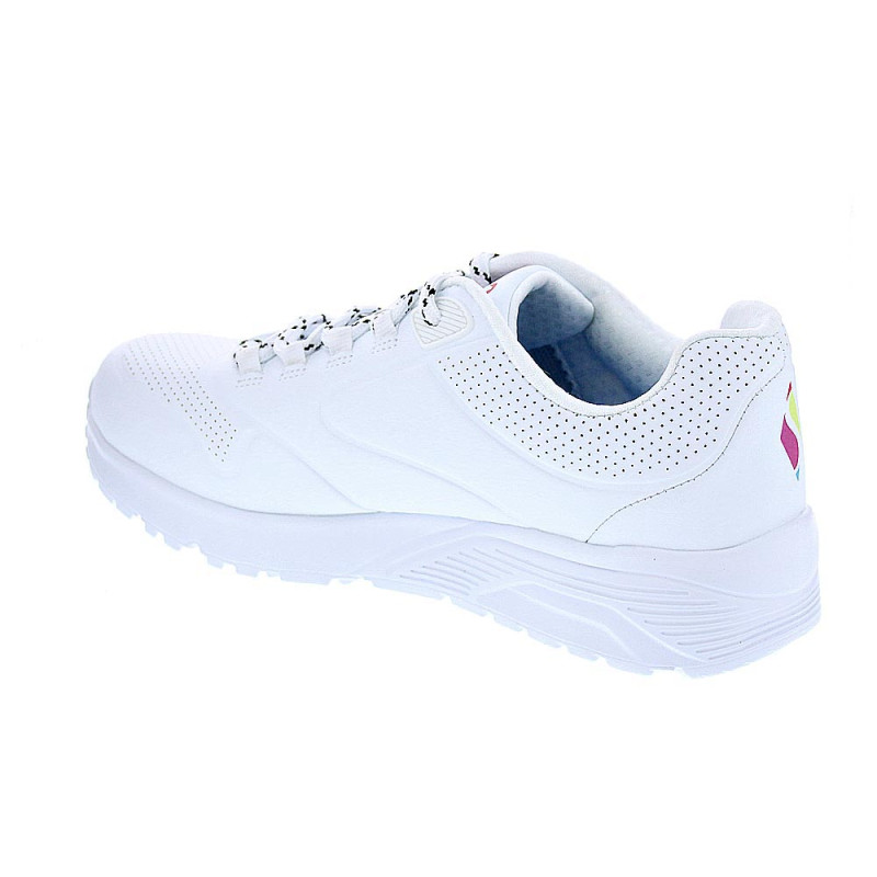 Zapatillas Skechers zapatos Niña modelo Uno Lite Blanco 