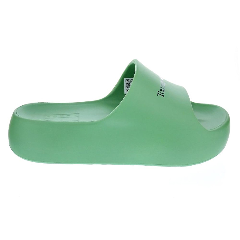 Sandalias Tommy Hilfiger zapatos Mujer modelo Chunky Verde 