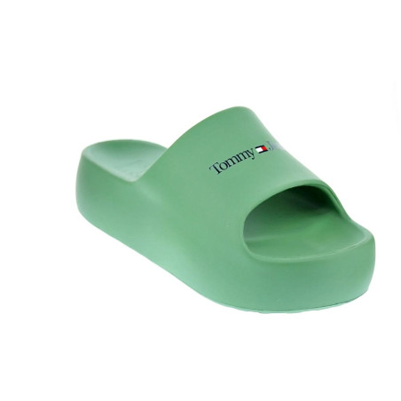 Sandalias Tommy Hilfiger zapatos Mujer modelo Chunky Verde 
