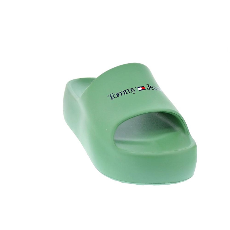 Sandalias Tommy Hilfiger zapatos Mujer modelo Chunky Verde 