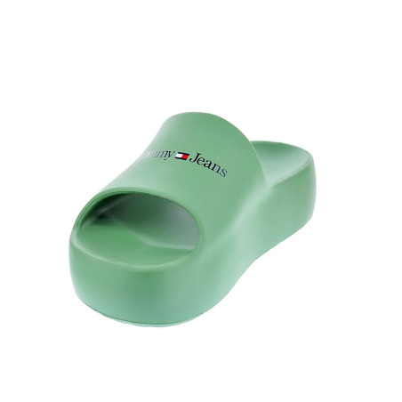 Sandalias Tommy Hilfiger zapatos Mujer modelo Chunky Verde 