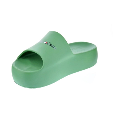 Sandalias Tommy Hilfiger zapatos Mujer modelo Chunky Verde 