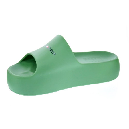 Sandalias Tommy Hilfiger zapatos Mujer modelo Chunky Verde 