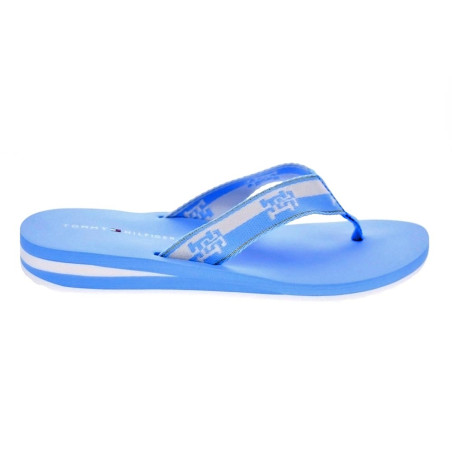 Sandalias Tommy Hilfiger zapatos Mujer modelo Webbing Sandal Azul 