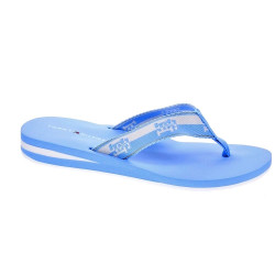 Sandalias Tommy Hilfiger zapatos Mujer modelo Webbing Sandal Azul  2