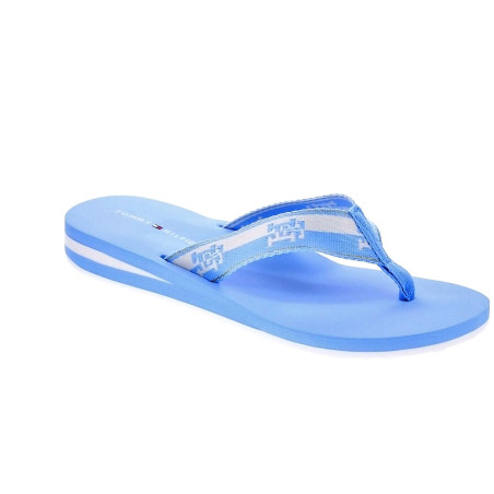 Sandalias Tommy Hilfiger zapatos Mujer modelo Webbing Sandal Azul 