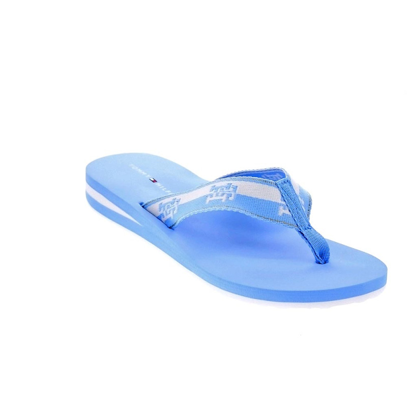 Sandalias Tommy Hilfiger zapatos Mujer modelo Webbing Sandal Azul 