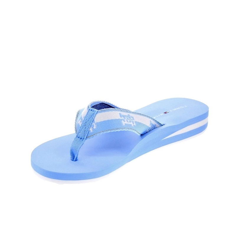 Sandalias Tommy Hilfiger zapatos Mujer modelo Webbing Sandal Azul 
