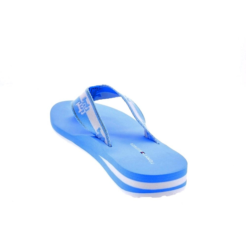 Sandalias Tommy Hilfiger zapatos Mujer modelo Webbing Sandal Azul 