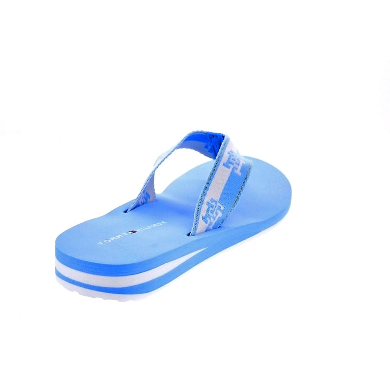 Sandalias Tommy Hilfiger zapatos Mujer modelo Webbing Sandal Azul 