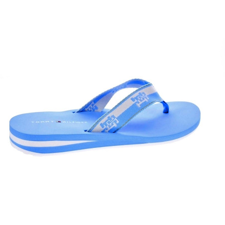 Sandalias Tommy Hilfiger zapatos Mujer modelo Webbing Sandal Azul 