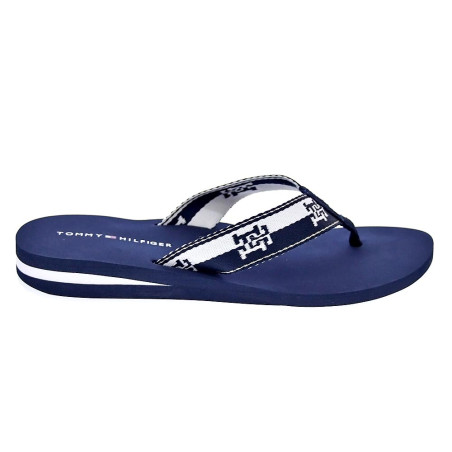 Sandalias Tommy Hilfiger zapatos Mujer modelo Webbing Sandal Azul 