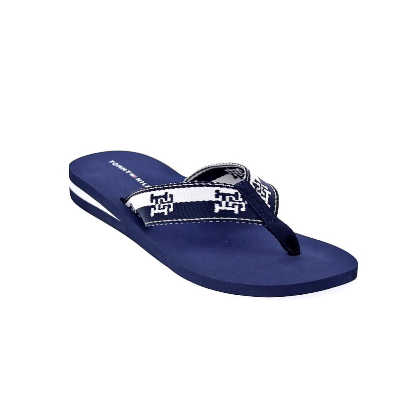 Sandalias Tommy Hilfiger zapatos Mujer modelo Webbing Sandal Azul 