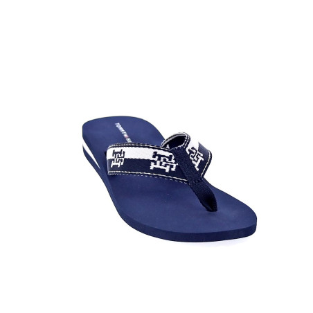Sandalias Tommy Hilfiger zapatos Mujer modelo Webbing Sandal Azul 