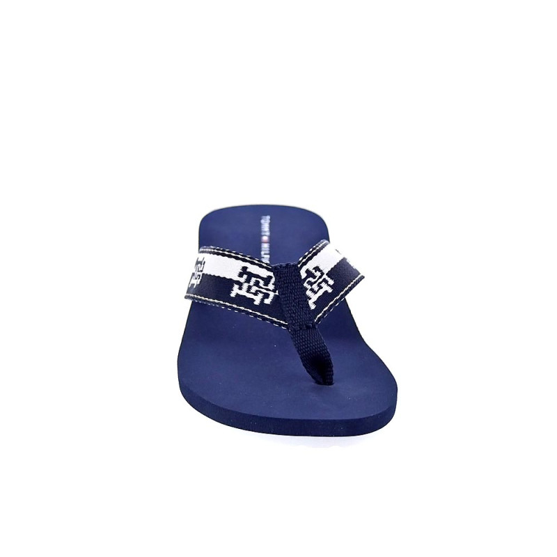 Sandalias Tommy Hilfiger zapatos Mujer modelo Webbing Sandal Azul 