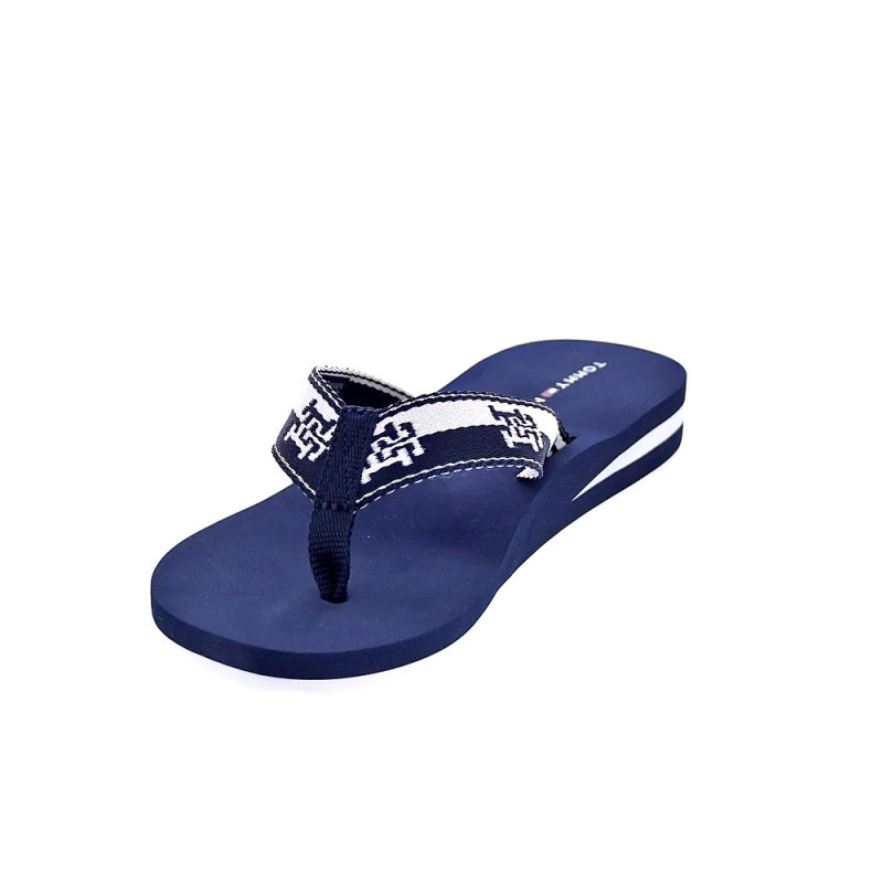 Sandalias Tommy Hilfiger zapatos Mujer modelo Webbing Sandal Azul 